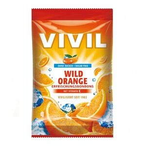 VIVIL Divoký pomaranč s vitamínom C drops bez cukru 120 g vyobraziť