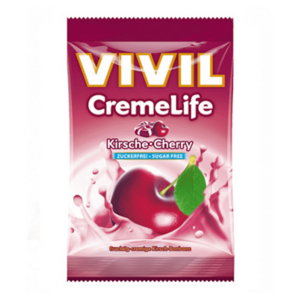 VIVIL Creme life višňa drops bez cukru 110 g vyobraziť