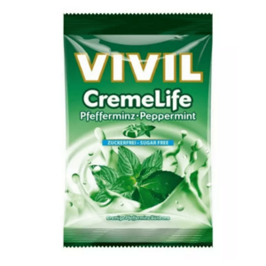 VIVIL Creme life pepermint drops bez cukru 110g vyobraziť