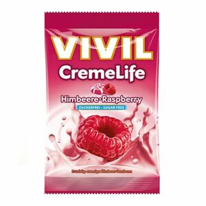 VIVIL Creme life malina drops bez cukru 110 g vyobraziť