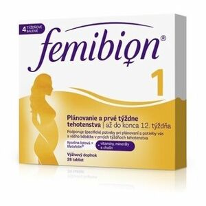 FEMIBION 1 Plánovanie a prvé týždne tehotenstva 28 tabliet vyobraziť