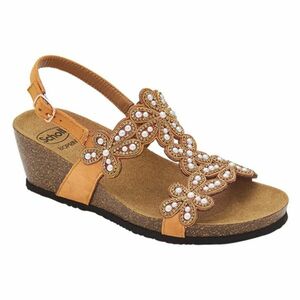 SCHOLL Palinuro T-bar dámske sandále okrové, Veľkosť obuvi: 37 vyobraziť