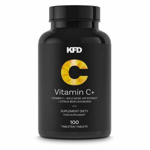 KFD Vitamín C+ 1000 mg + rose hip extract 100 tabliet vyobraziť