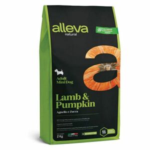 ALLEVA Natural Adult Mini Lamb Pumpkin granule pre psov 2 kg vyobraziť