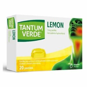 TANTUM VERDE Lemon 3 mg 20 pastiliek vyobraziť