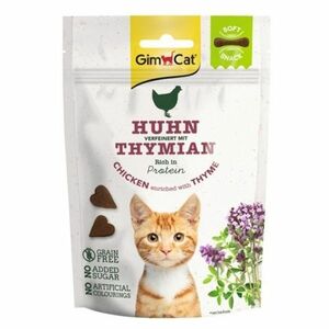 GIMCAT Soft Snacks kura s tymiánom maškrta pre mačky 60 g vyobraziť