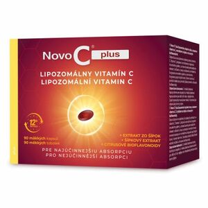 NOVO C plus lipozomálny vitamín C 90 kapsúl vyobraziť