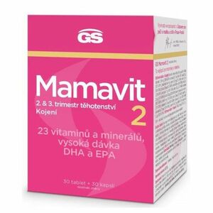 GS Mamavit 2 tehotenstva a dojčenia 30 tabliet + 30 kapsúl vyobraziť