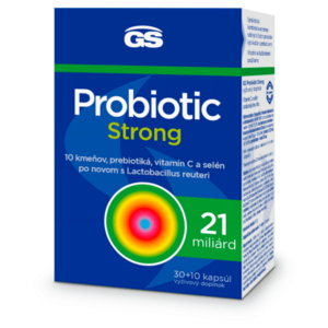 GS Probiotic Strong 30+10 kapsúl vyobraziť