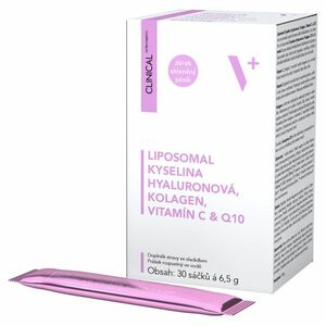 CLINICAL Liposomal kyselina hyalurónová + kolagén + vitamín C 30 sáčkov vyobraziť
