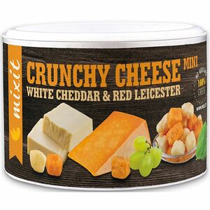 MIXIT Chrumkavý syr white cheddar & red leicester 70 g vyobraziť