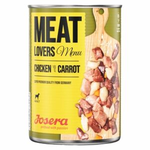 JOSERA Meat Lovers Menu Chicken with Carrot konzerva pre psov 400 g vyobraziť