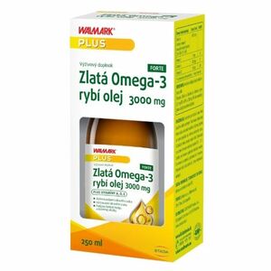 WALMARK Zlatá omega-3 rybí olej 3000 mg 250 ml vyobraziť