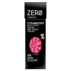 ZERO CANDIES Strawberry yoghurt candies 0% cukríky 32 g vyobraziť