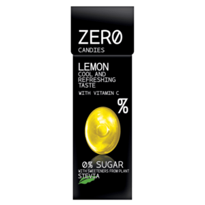 ZERO CANDIES Lemon candies 0% cukríky 32 g vyobraziť