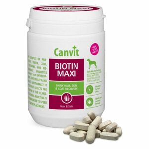 CANVIT Biotin Maxi ochutené pre psov 500 g vyobraziť