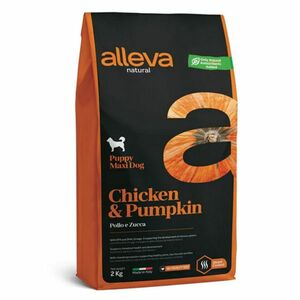 ALLEVA Natural Puppy Maxi Chicken&Pumpkin granule pre šteňatá 2 kg vyobraziť