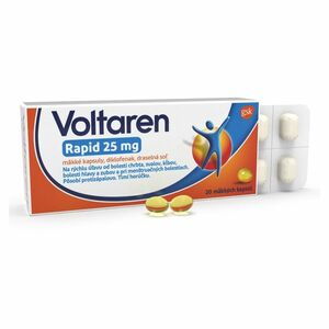 VOLTAREN Rapid 25 mg 20 kapsúl vyobraziť