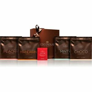COCOSOLIS Luxury Coffee Scrub Box sada(pre jemnú a hladkú pokožku) vyobraziť