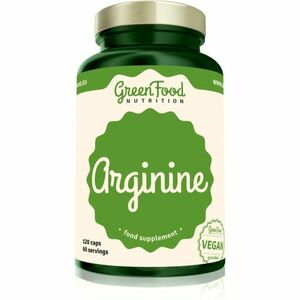 GreenFood Nutrition Arginine regenerácia a rast svalov 120 cps vyobraziť