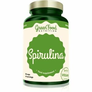 GreenFood Nutrition Spirulina kapsuly na podporu detoxikácie organizmu 90 cps vyobraziť