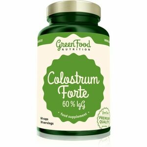 GreenFood Nutrition Colostrum Forte 60 % IgG podpora imunity 60 cps vyobraziť