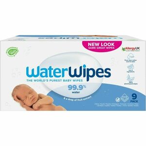 Water Wipes Baby Wipes 9 Pack detské jemné vlhčené obrúsky 9x60 ks vyobraziť