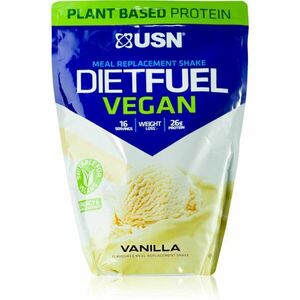 USN Diet Fuel Vegan kompletné jedlo príchuť Vanilla 880 g vyobraziť