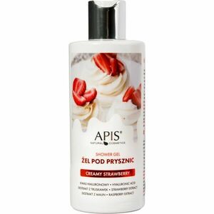 Apis Natural Cosmetics Creamy Strawberry hydratačný sprchový gél 300 ml vyobraziť