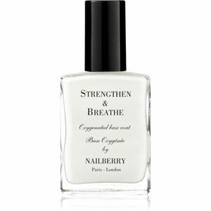 NAILBERRY Strengthen & Breathe podkladový lak na nechty so spevňujúcim účinkom 15 ml vyobraziť
