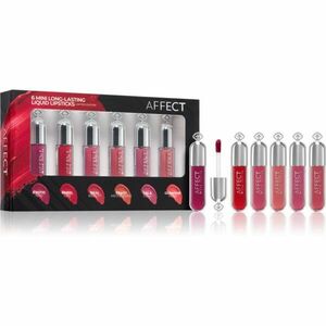 Affect 6 Mini Long-Lasting Liquid Lipsticks sada tekutých rúžov vyobraziť