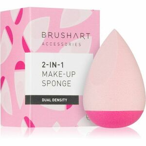 BrushArt Make-up Sponge 2-in-1 Dual density precízna hubka na make-up 2 v 1 1 ks vyobraziť