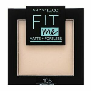Maybelline Fit Me! Powder Matte + Poreless 105 Natural Ivory púder so zmatňujúcim účinkom 9 g vyobraziť
