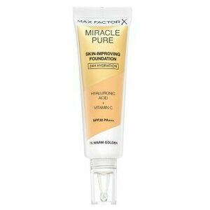Max Factor Miracle Pure Skin dlhotrvajúci make-up s hydratačným účinkom 76 Warm Golden 30 ml vyobraziť