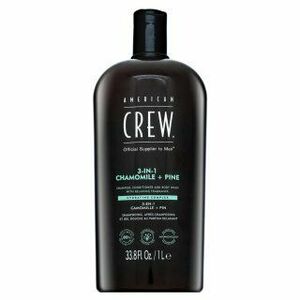 American Crew 3-in-1 Chamolie + Pine šampón, kondicionér a sprchový gel 1000 ml vyobraziť