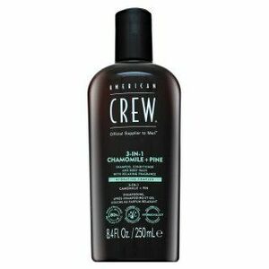 American Crew 3-in-1 Chamolie + Pine šampón, kondicionér a sprchový gel 250 ml vyobraziť