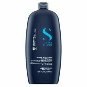 Alfaparf Milano Semi Di Lino Brunette Anti-Orange Low Shampoo neutralizujúci šampón pre hnedé odtiene 1000 ml vyobraziť