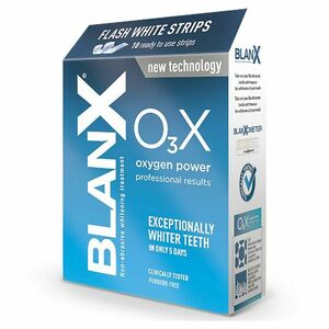 BLANX O₃X Flash White Strips Bieliace pásky 10 ks vyobraziť