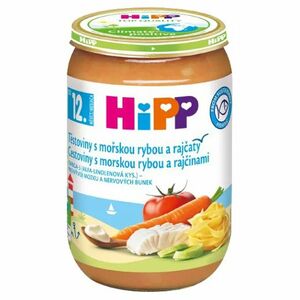 HIPP Menu cestoviny s morskou rybou a paradajkami 220 g vyobraziť