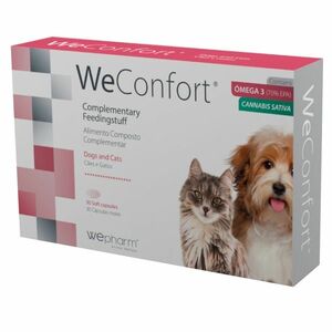 WEPHARM WeConfort pre psov a mačky 30 kapsúl vyobraziť