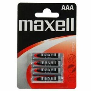 MAXELL R03 4BP AAA Zn mikrotužková baterie vyobraziť