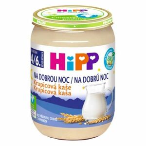 HIPP Bio kaša dobrú noc krupicová 190 g vyobraziť