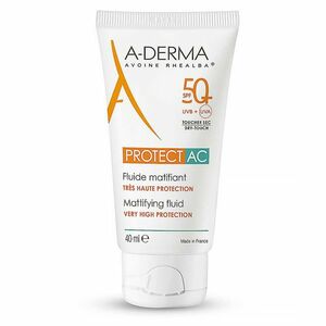 A-DERMA Protect AC Zmatňujúci fluid SPF 50+ 40 ml vyobraziť