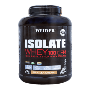 WEIDER Isolate whey 100 CFM srvátkový izolát príchuť vanilla cream 2 kg vyobraziť