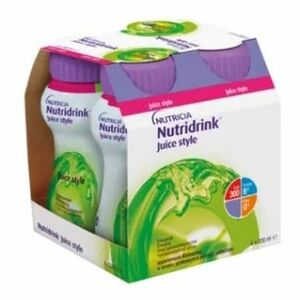 NUTRIDRINK Juice Style s príchuťou jablkovou 4 x 200 ml vyobraziť