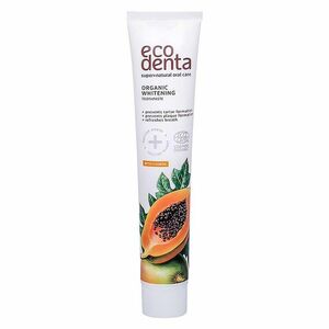 ECODENTA Organic Whitening zubná pasta Papaya 75 ml vyobraziť