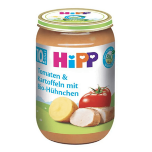 HiPP Paradajky a zemiaky s kuracím mäsom BIO 220 g vyobraziť
