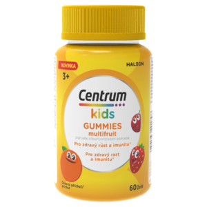 CENTRUM Kids gummies multivitamín pre deti multifruit želé 60 kusov vyobraziť
