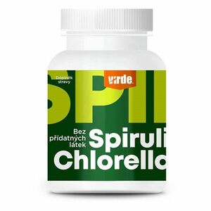 VIRDE Spirulina + chlorella 100 tabliet vyobraziť