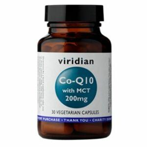 VIRIDIAN Nutrition Co-enzym Q10 with MCT 200 mg 30 kapsúl vyobraziť